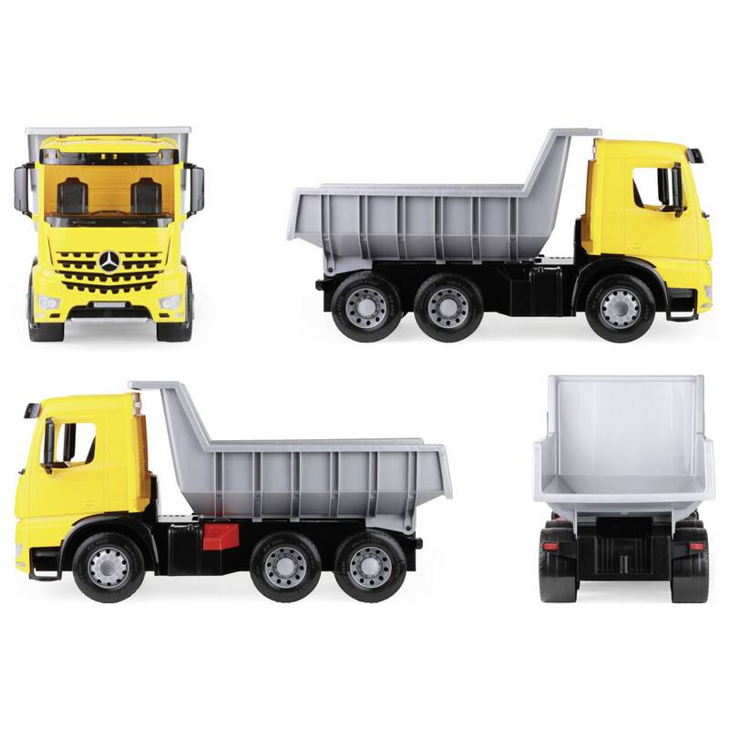 Lena GIGA TRUCKS Muldenkipper Arocs Spielzeuglaster Baustellenspielzeug Kipper - 4006942810994