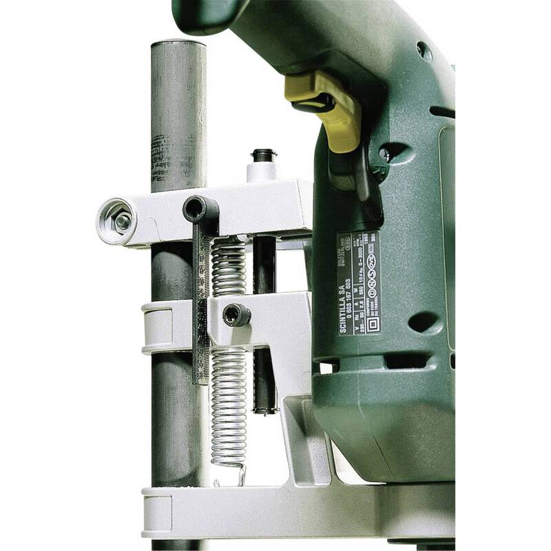 Wolfcraft Bohrständer Bohrmaschine Metall präzise schwarz grau 230x160x500mm - 4006885340602
