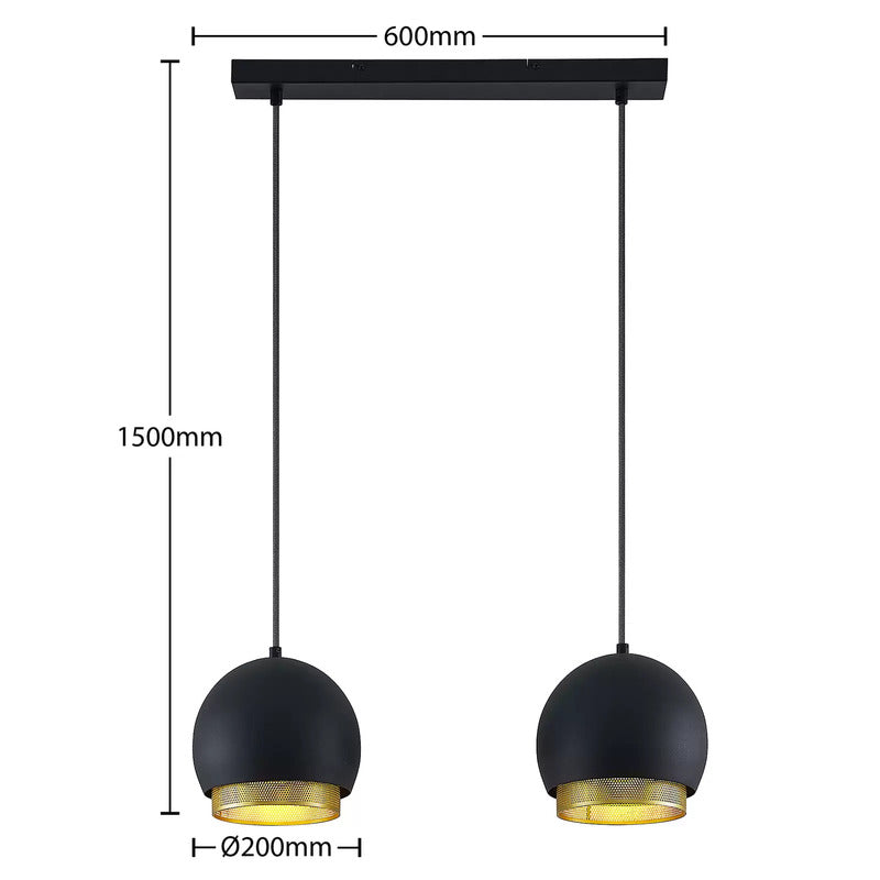 Lucande Sivanel Hängeleuchte Hängelampe Leuchte Lampe Pendelleuchte Licht - 4251911726329