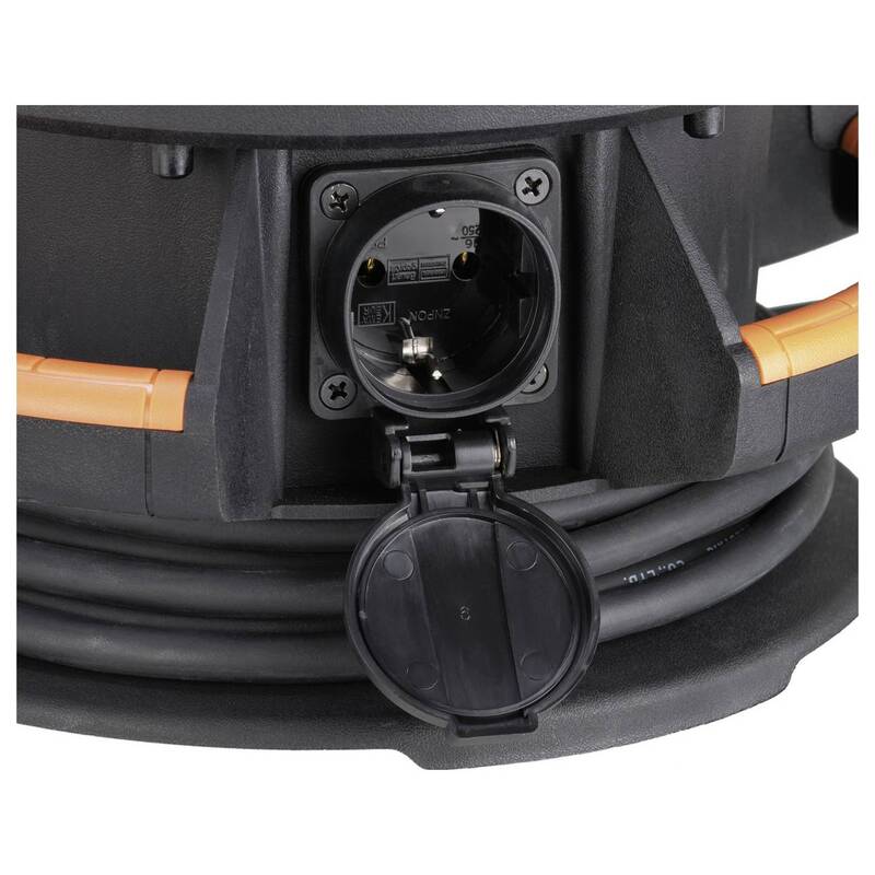 Brennenstuhl LED-Baustrahler ORUM 12050 M 360° mit Steckdose 12600 lm IP54 - 4007123675326