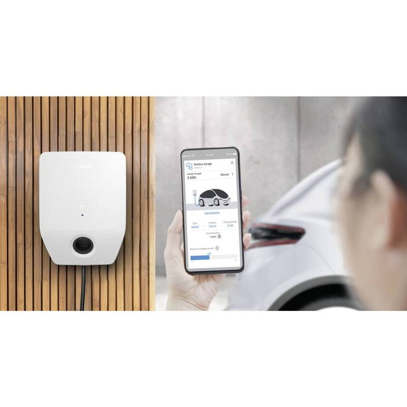 Bosch Ladestation Wallbox PC 7000i 11kW Typ 2 RFID 5m Ladekabel Multi-Color - 4062321538019