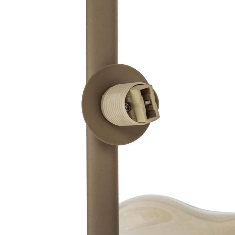 TK Lighting Hängeleuchte Lava 3-flammig LED Pendelleuchte dimmbar cognac Ø29cm - 5906135111077
