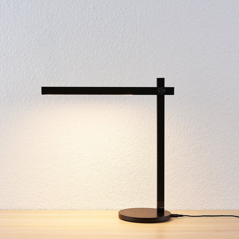 Lindby LED Tischlampe Loretta dimmbar schwarz 43cm CCT Lichtfarbe 3000K-6500K - 4251096559316