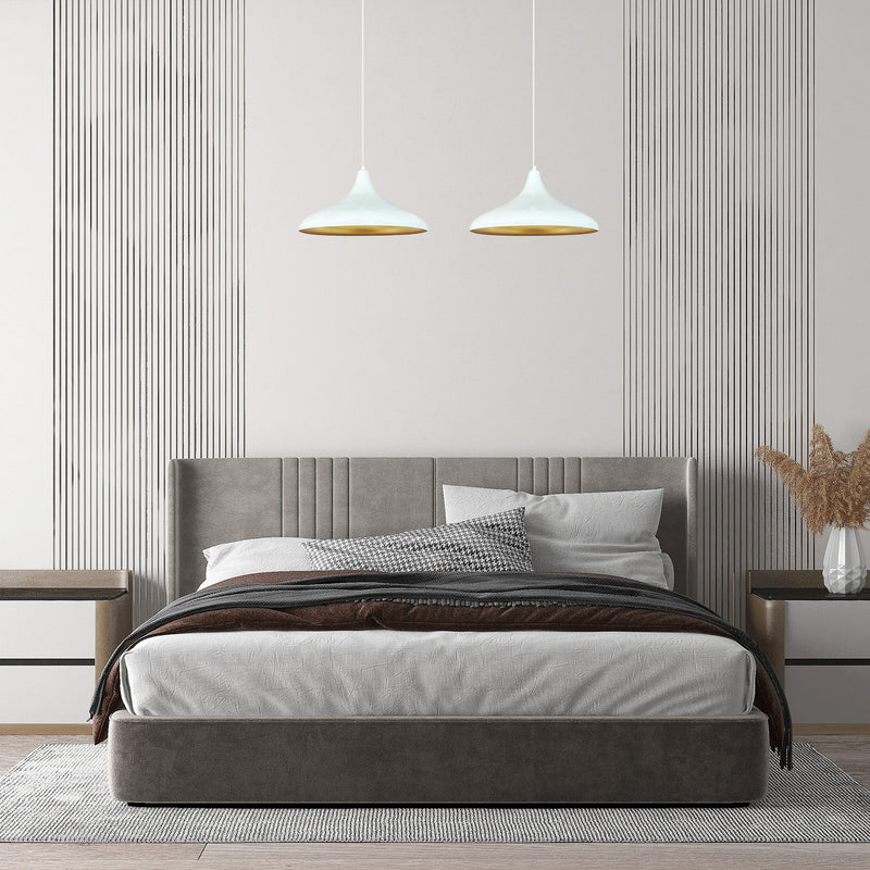 ROYALTECH Hängeleuchte Claus LED Pendelleuchte Lampe dimmbar weiß gold 85cm - 8684543261887