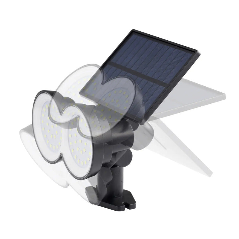 Sygonix Solar-Spot Gartenleuchte SMD LED 0.9W Lichtaustritt einstellbar schwarz - 4064161258294