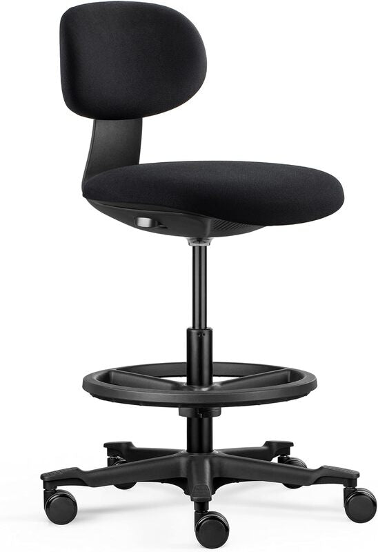 hjh OFFICE Bürostuhl ergonomisch Work MF2 höhenverstellbare Rückenlehne Möbel - 800304