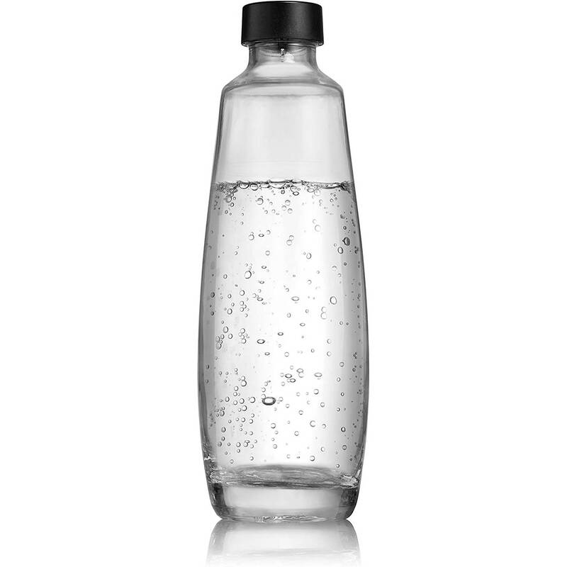 Sodastream Glaskaraffe 2er Set 1L Duo Glasklar Getränkekaraffe Küche 1047205490 - 8719128118369