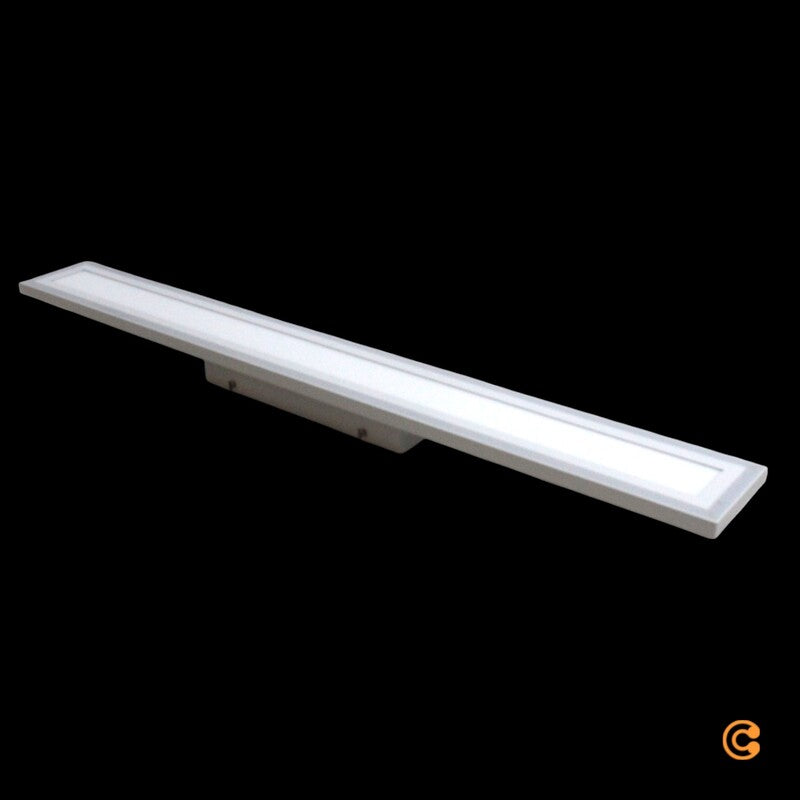 Just Light Deckenleuchte Lampe LED Weiß Kunststoff Eisen Wohnbereich 100 cm 17 W - 4043689974992