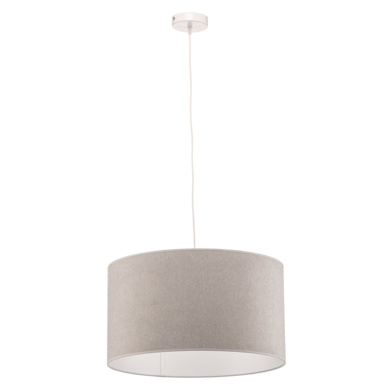 Hängeleuchte Bristol LED Pendelleuchte dimmbar grau weiß matt 25cm Höhe 45cm Ø - 5903689180603