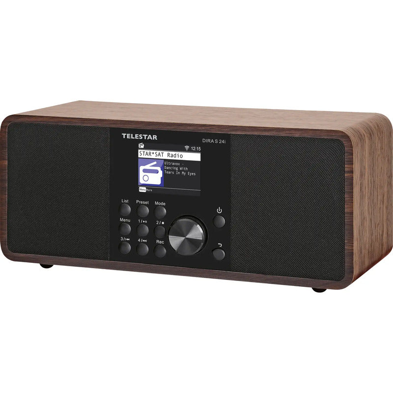 Telestar Internet Tischradio DIRA S 24i DAB+ Bluetooth AUX Aufnahmefunktion - 4024035300016