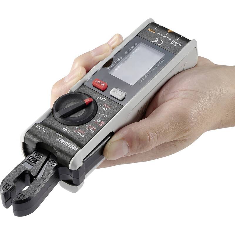 VOLTCRAFT VC-371 Stromzange digital CAT III 600V Messgerät Multimeter Stromgerät - 4064161291116