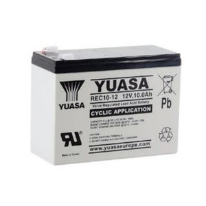 B-Ware Yuasa REC10-12 VRLA Batterie Bleiakku 12V 10Ah wiederaufladbar 3,2kg kompakt