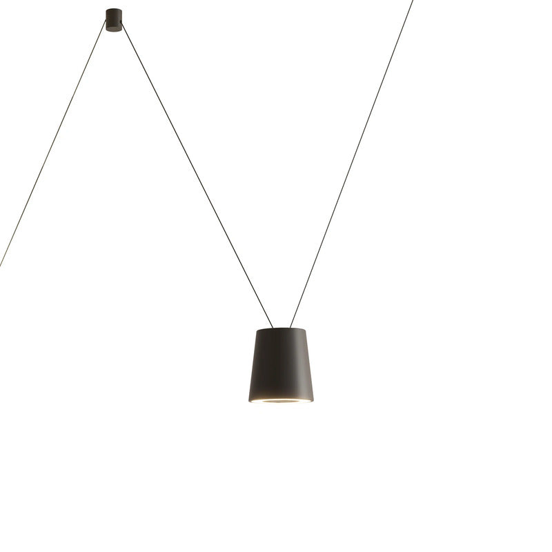 Kdln Pendelleuchte Hängeleuchte LED Sling Leuchte schwarz Aluminium Designer654 - 8015086016014