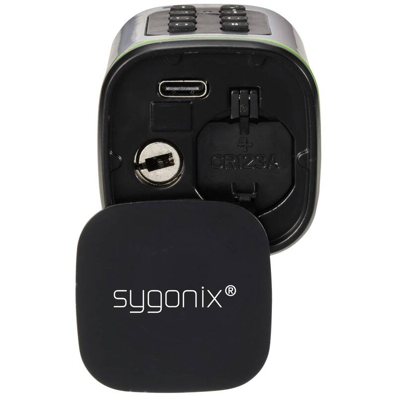 Sygonix SY-6121660 Sicherheitszylinder 3 V/DC Bluetooth Codeschlosser Schloss927 - 4064161318431