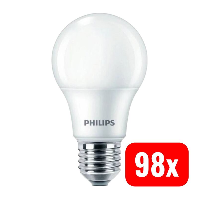 Philips Glühlampe E27 A60 4.9W warmweiß LED Lampe 470 Lumen Ø60mm 107mm 1 Stück - 8720169168954
