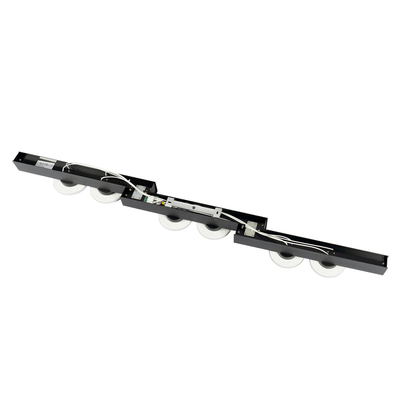 Lucande Kellino Deckenleuchte Deckenlampe Deckenlicht Leuchte 6-flammig schwarz - 4251911756647