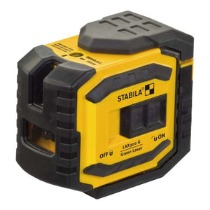B-Ware STABILA Kreuzlinienlaser LAX 300 G Lasergerät Nivelliergerät 30m ±0,3mm/m gelb