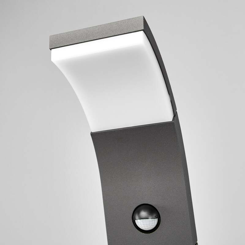 Lucande Wegeleuchte Gartenleuchte Timm LED Pollerleuchte anthrazit 100cm IP54 - 6291106557206