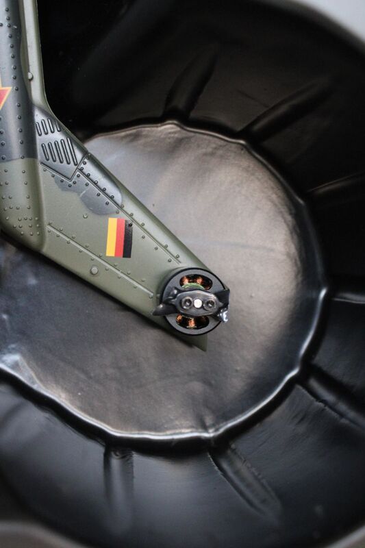 FliteZone RC Hubschrauber Bell UH-1D RtF Modell Flugzeug Spielzeug 375mm Rotor - 4056534067763