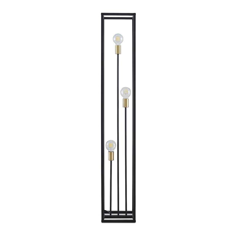 Lindby Stehlampe Stehleuchte Tiliane LED Lampe 3-flammig schwarz 153cm hoch - 4251911708653