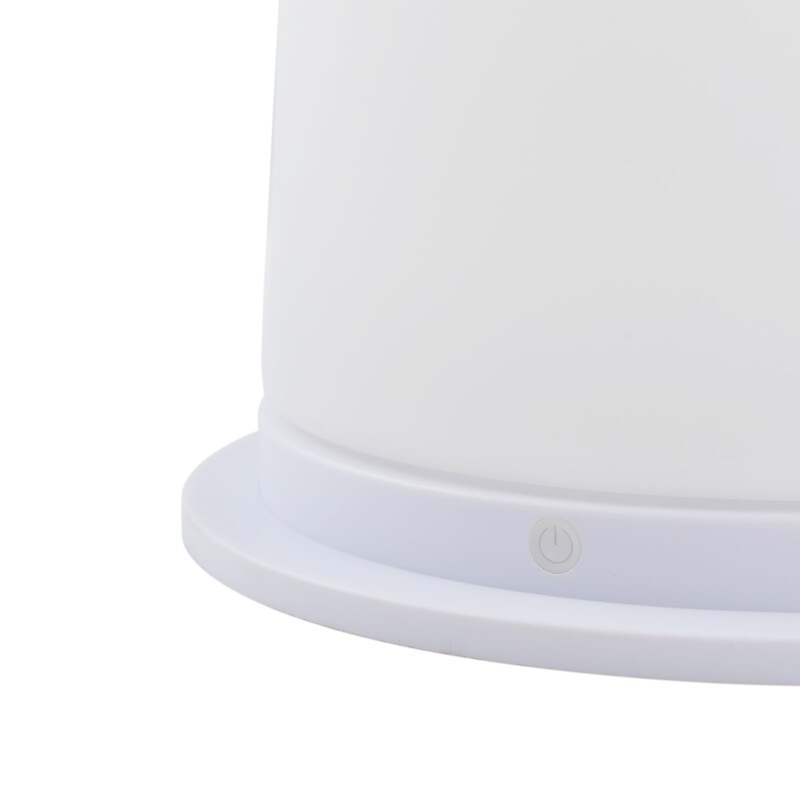 Lucande LED-Akku-Terrassenleuchte Gauri dimmbar Gartenlampe schwarz 153cm IP44 - 4251911788150