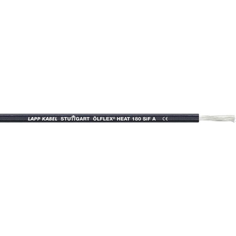 LAPP Hochtemperaturader ÖLFLEX HEAT 180 SiF A 1x1,5mm² Gelb 100m Kältebeständig - 4044777173167