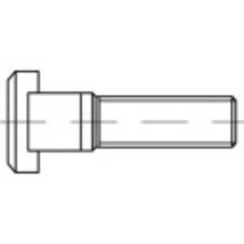 TOOLCRAFT 112597 Stiftschrauben M16 50 mm DIN 835 Stahl Schrauben Werkzeug - 4053199064533