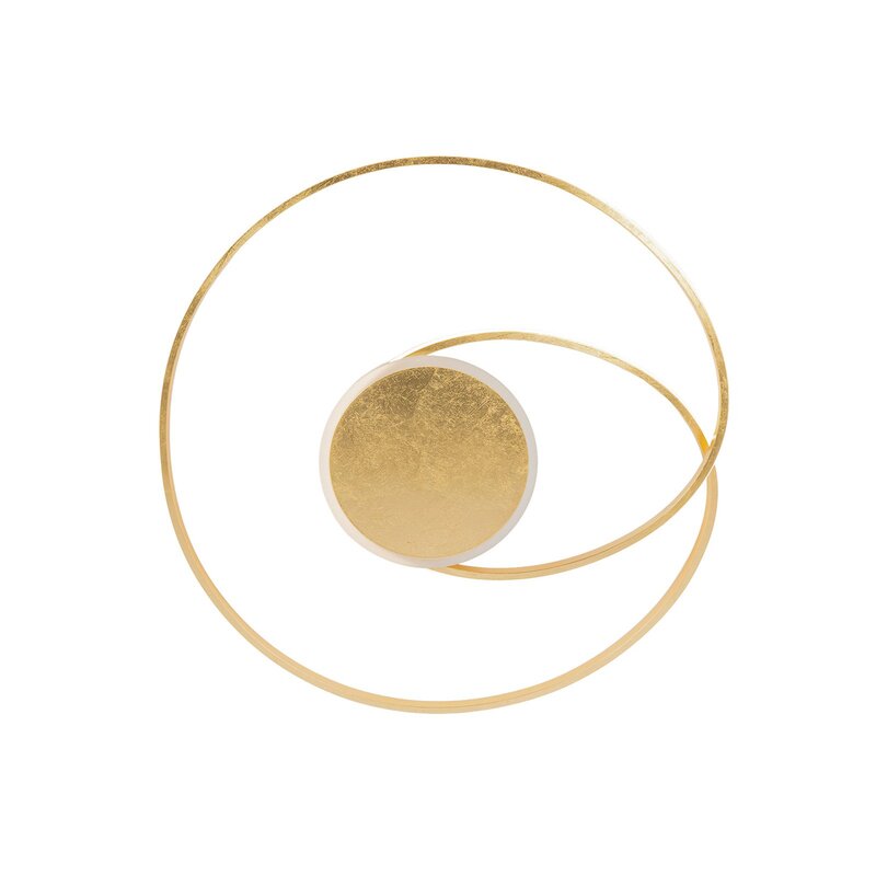 Lindby Deckenleuchte Lampe LED gold Aluminium Dorle Wohnraumbeleuchtung rund177 - 4251911746617