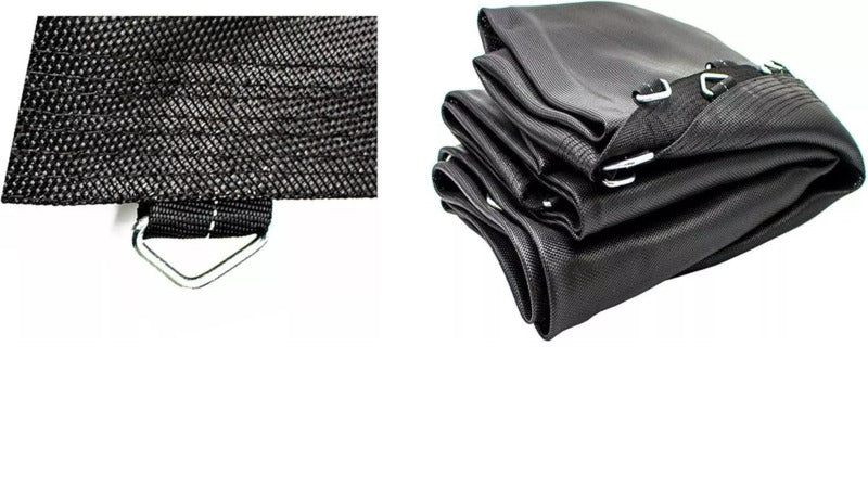 Izzy Sprungmattensicherheit Surround Ersatznetz Trampolin Netz Ersatz Schwarz - 4047385737622