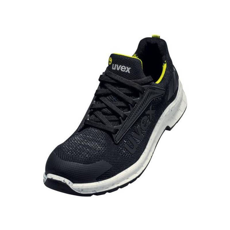 Uvex Halbschuhe Sicherheitsschuhe 2 trend S1 PS Weite 12 Gr. 42 schwarz gelb - 4066853063926
