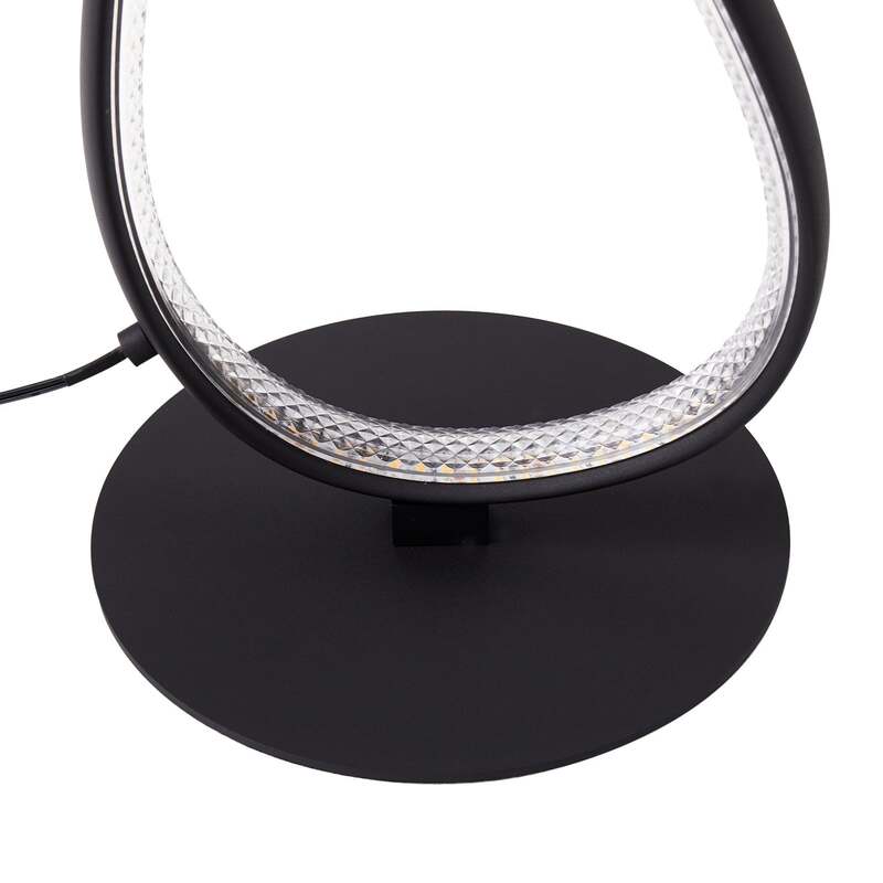 Lucande LED-Stehleuchte Rodado schwarz 132 cm Aluminium 24 W warmweiß 2210 lm - 4251911795004
