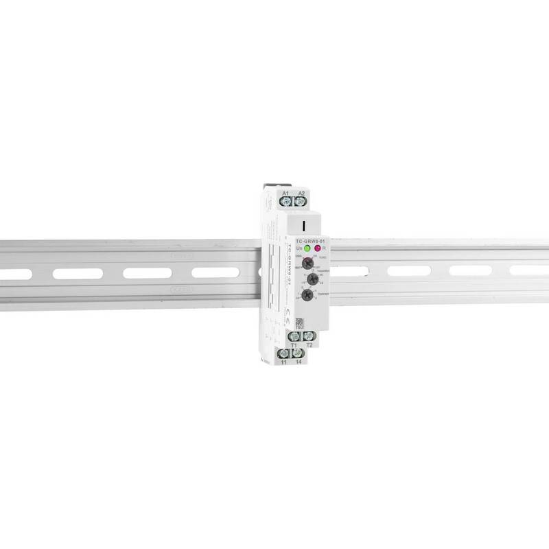 TRU COMPONENTS Temperaturregler Thermostat Heizen Kühlen Hutschiene TCGRW801 - 4064161293400