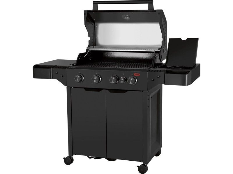 Jamestown Gasgrill 4-Brenner Knox II Grill mit Seitenbrenner für vielseitige - 4007873218415