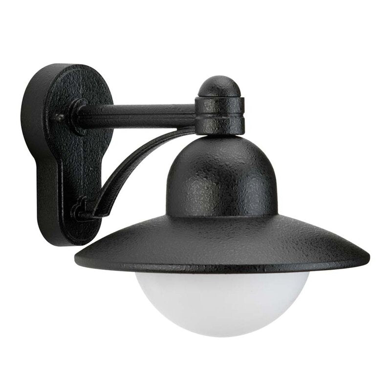Albert Leuchten Wandleuchte Wandlampe Yarai Landhausstil schwarz Aluminium Glas - 4007235618501