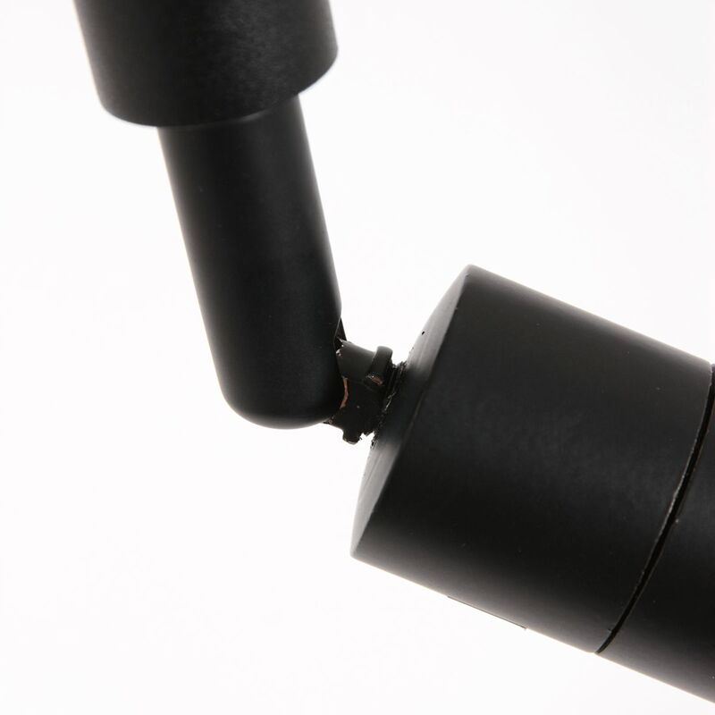 Steinhauer Stang Stehleuchte Standlampe ohne Schirm schwarz Metall Schalter LED - 8712746151473