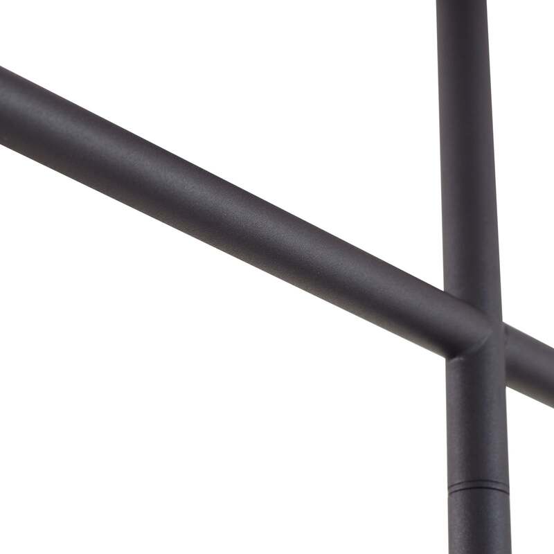 Lindby Marilou Deckenleuchte schwarz 4-flammig Ø 70cm dimmbar 10W GU10 - 4251911792171
