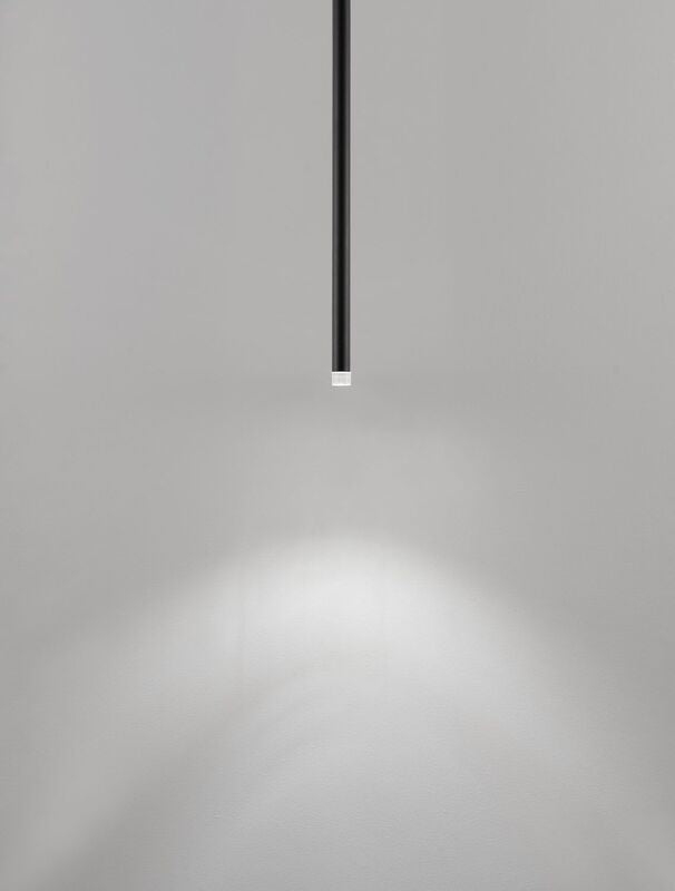 Nova Luce Pendelleuchte Hängeleuchte LED DANDIA Schwarz Warmweiß 150x8 cm 6 W - 5212017440327