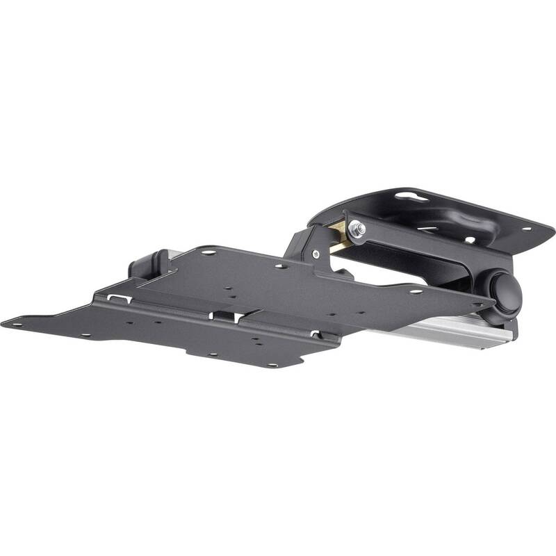 SPEAKA TV-Deckenhalterung 43-94cm neigbar schwenkbar max. 20kg schwarz/silber - 4016138841794