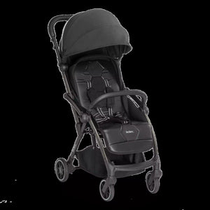 B-Ware leclercbaby Kinderwagen Buggy Hexagon Carbon Schwarz OneTouch Faltsystem872