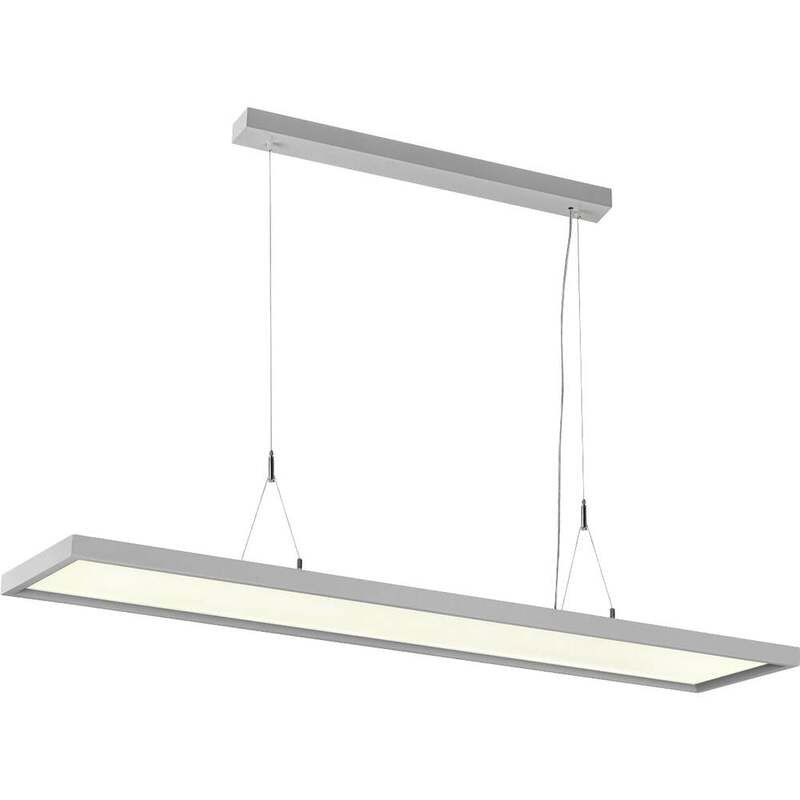 SLV Pendelleuchte Hängelampe WORKLIGHT LED silber Aluminium neutralweiß dimmbar - 4024163264211