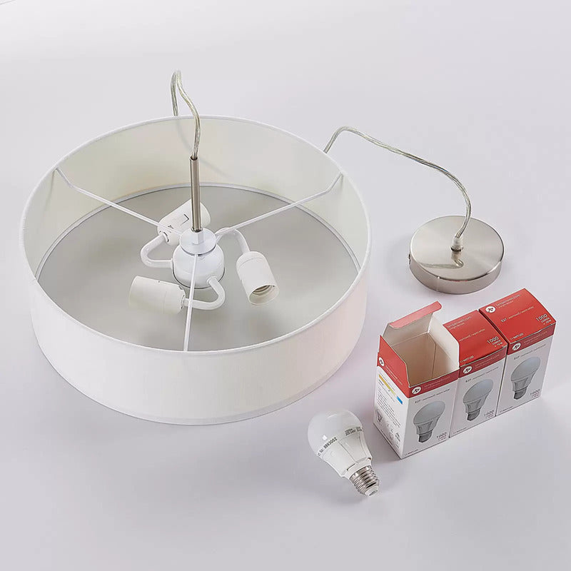 Lindby Hängeleuchte Sebatin Deckenlampe Pendelleuchte Deckenlicht Lampe E27 LED - 4251096502985