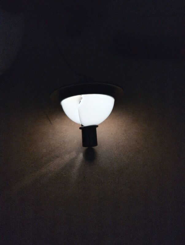 Lucande Stehleuchte Darrow LED dimmbar Touchdimmer Lampe schwarz/opal 320cm - 4255830903885