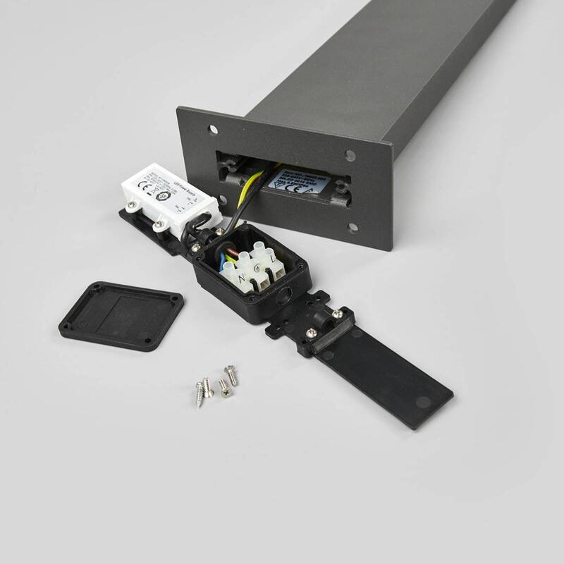 Lucande LED-Pollerleuchte Juvia Wegelampe Gartenlampe Lampe Leuchte Grafitgr562 - 4251096538441