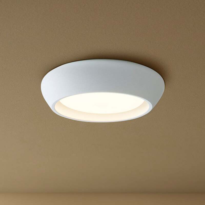Beacon Deckenleuchte Leuchte Fjord weiß Gips GX53 Ø 28 cm Wohnraumleuchte Lampe - 9333509212614