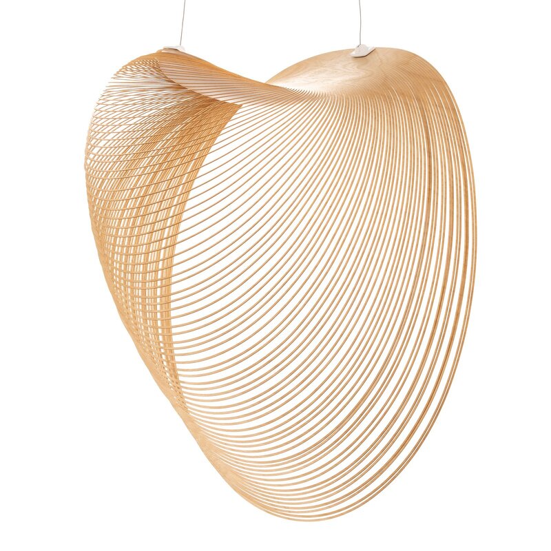 Luceplan Illan LED Holzhängelampe Pendelleuchte Lampe dimmbar DEFEKTWARE - 8056304369512