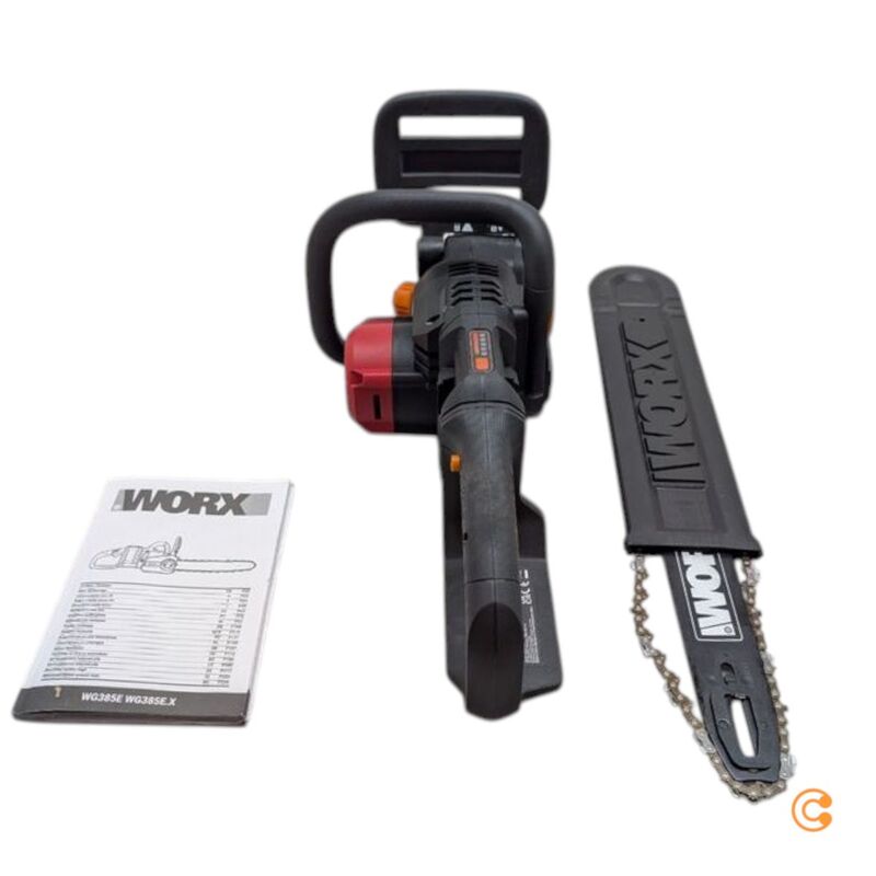 Worx Akku-Kettensäge Nitro 40V WG385E.9 mit Brushless Motor 40cm ohne Akku Säge - 6924328394532