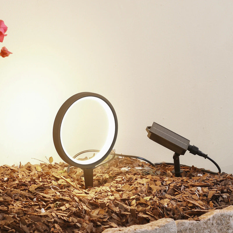 Lindby Solar Gartenleuchte Syrene LED Außenlampe Poller schwarz 33,7cm IP65 - 4251911775457
