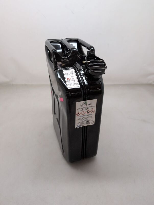 VALPRO Kraftstoffkanister Stahlblech 20l schwarz RAL 9005 kraftstoffbeständig - 4750553002254