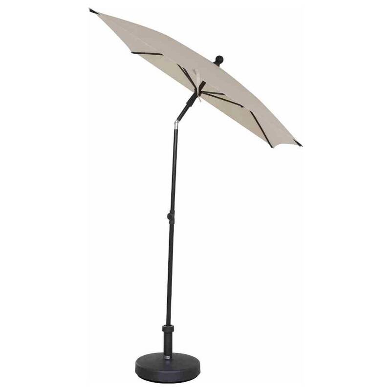 Siena Garden City Mittelstockschirm anthrazit/natur 210x140cm UPF 50+ - 4055938415750