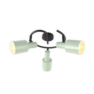 B-Ware Lindby Deckenstrahler Ovelia Deckenlampe Deckenlicht grün/schwarz 3-flg. Ei633